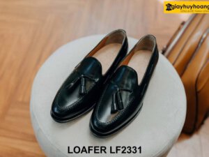 Giày lười nam trẻ trung da bò trơn Loafer LF2331 001