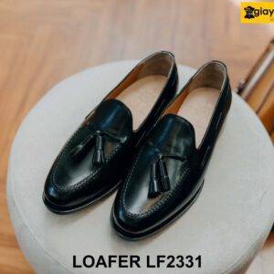 Giày lười nam trẻ trung da bò trơn Loafer LF2331 001