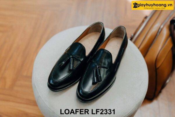 Giày lười nam trẻ trung da bò trơn Loafer LF2331 001