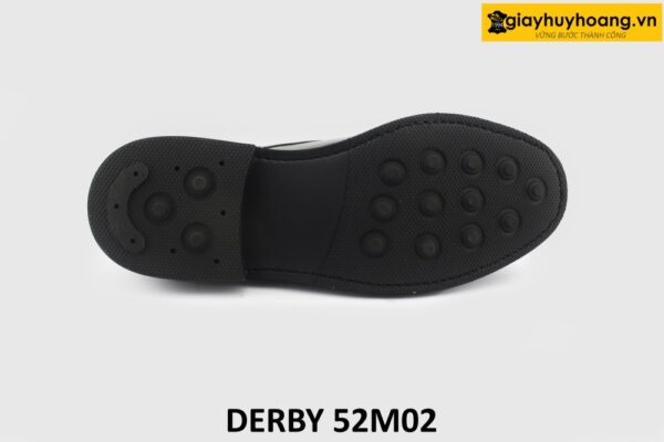 [Outlet size 42] Giày da nam buộc dây đế khâu bền bỉ Derby 52M02 006