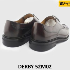 [Outlet size 42] Giày da nam buộc dây đế khâu bền bỉ Derby 52M02 005