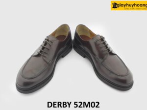 [Outlet size 42] Giày da nam buộc dây đế khâu bền bỉ Derby 52M02 004