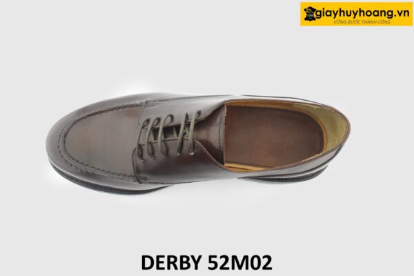 [Outlet size 42] Giày da nam buộc dây đế khâu bền bỉ Derby 52M02 002