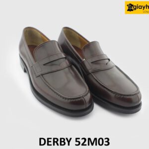 [Outlet size 42] Giày da nam không buộc dây Loafer 52M03 002