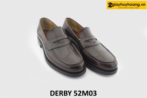 [Outlet size 42] Giày da nam không buộc dây Loafer 52M03 002