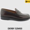 [Outlet size 42] Giày da nam không buộc dây Loafer 52M03 001