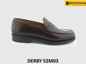 [Outlet size 42] Giày da nam không buộc dây Loafer 52M03 001