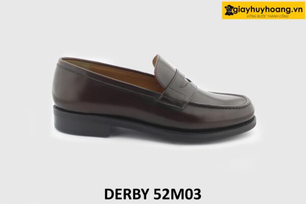 [Outlet size 42] Giày da nam không buộc dây Loafer 52M03 001