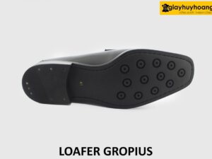 [Outlet size 41] Giày lười nam màu đen thanh lịch Loafer GROPIUS 005