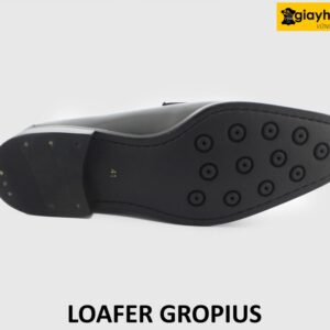 [Outlet size 41] Giày lười nam màu đen thanh lịch Loafer GROPIUS 005