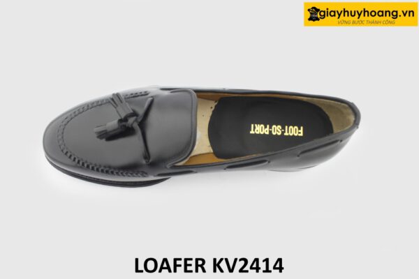 [Outlet size 42] Giày da nam có chuông phong cách Loafer KV2414 002