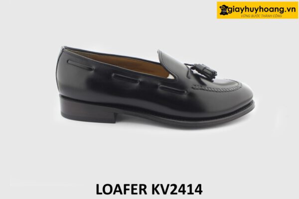 [Outlet size 42] Giày da nam có chuông phong cách Loafer KV2414 001