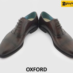 [Outlet size 42] Giày da nam form rộng thoải mái Oxford cao cấp 004