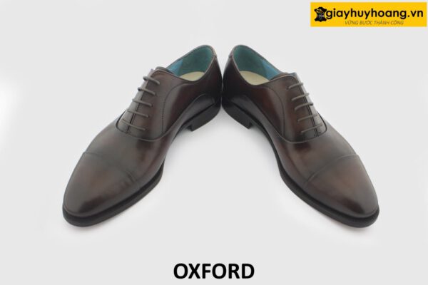 [Outlet size 42] Giày da nam form rộng thoải mái Oxford cao cấp 004