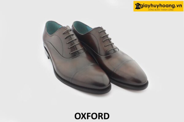 [Outlet size 42] Giày da nam form rộng thoải mái Oxford cao cấp 003