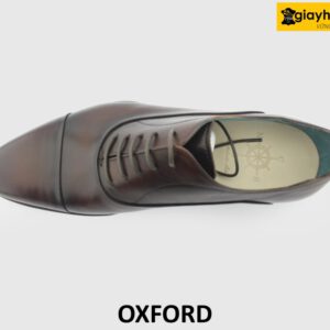 [Outlet size 42] Giày da nam form rộng thoải mái Oxford cao cấp 002