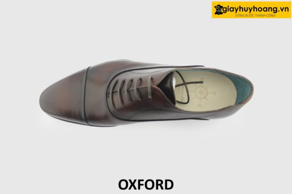 [Outlet size 42] Giày da nam form rộng thoải mái Oxford cao cấp 002