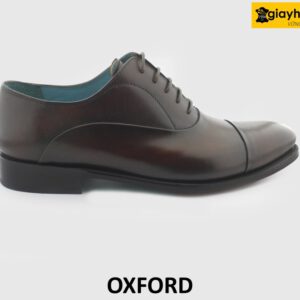 [Outlet size 42] Giày da nam form rộng thoải mái Oxford cao cấp 001