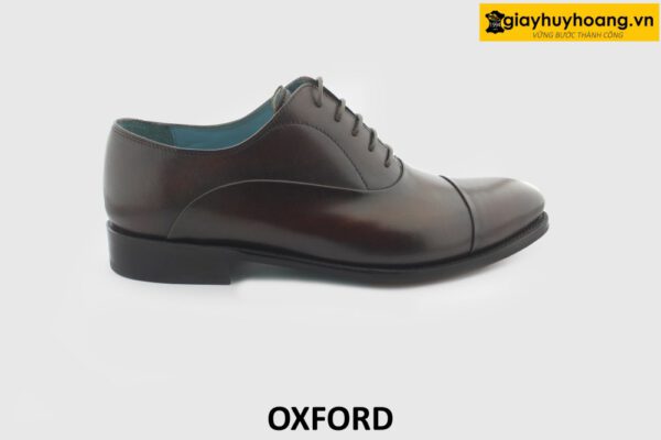 [Outlet size 42] Giày da nam form rộng thoải mái Oxford cao cấp 001