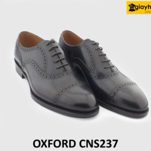 [Outlet size 38] Giày tây nam size nhỏ cao cấp Oxford CNS237 002