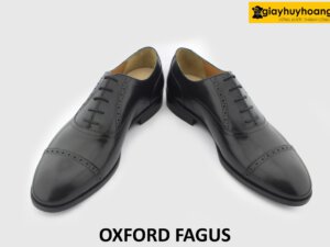 [Outlet size 42] Giày tây nam thiết kế đẹp Oxford FAGUS 003