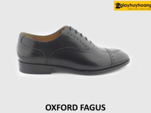 [Outlet size 42] Giày tây nam thiết kế đẹp Oxford FAGUS 001