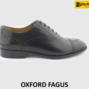 [Outlet size 42] Giày tây nam thiết kế đẹp Oxford FAGUS 001