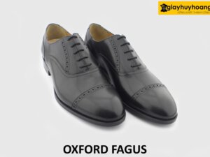 [Outlet size 42] Giày tây nam thiết kế đẹp Oxford FAGUS 002