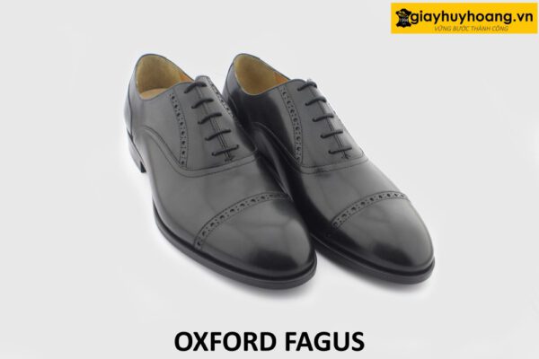 [Outlet size 42] Giày tây nam thiết kế đẹp Oxford FAGUS 002