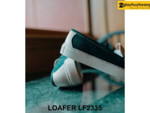 Giày lười nam da lộn cá tính đế sneaker Loafer LF2335 004