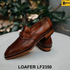 Giày lười nam da bê con nhập ý Loafer LF2350 004