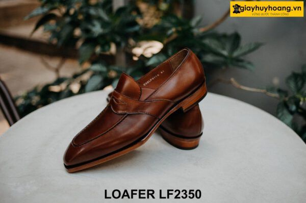 Giày lười nam da bê con nhập ý Loafer LF2350 004