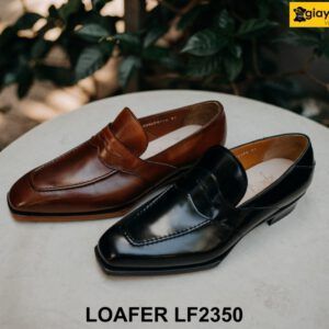 Giày lười nam da bê con nhập ý Loafer LF2350 001