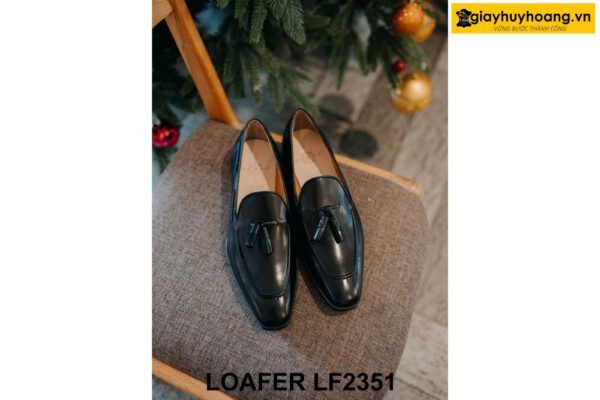 Giày lười nam màu đen có chuông Loafer LF2351 005