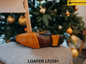 Giày lười nam màu đen có chuông Loafer LF2351 003
