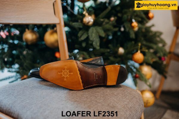 Giày lười nam màu đen có chuông Loafer LF2351 003