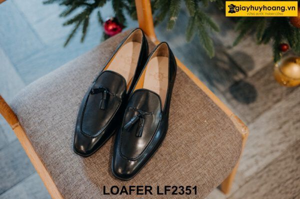 Giày lười nam màu đen có chuông Loafer LF2351 001