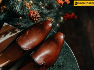 Giày lười nam thiết kế trơn form dáng đẹp Loafer LF2352 004