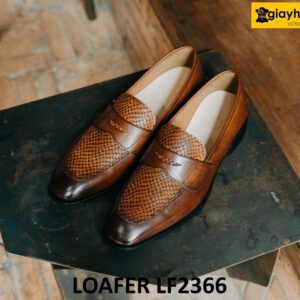 Giày lười nam đẹp công sở cuốn hút Penny Loafer LF2366 004