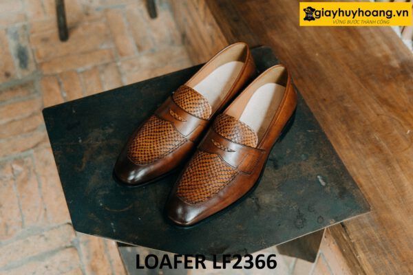 Giày lười nam đẹp công sở cuốn hút Penny Loafer LF2366 004