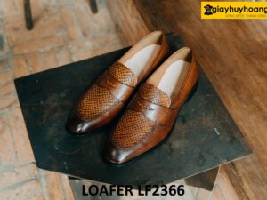 Giày lười nam đẹp công sở cuốn hút Penny Loafer LF2366 004