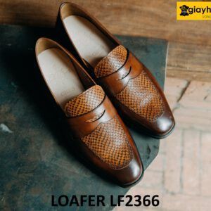 Giày lười nam đẹp công sở cuốn hút Penny Loafer LF2366 003