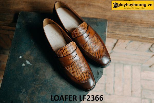 Giày lười nam đẹp công sở cuốn hút Penny Loafer LF2366 003