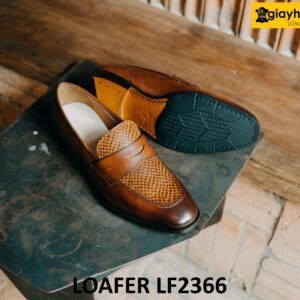 Giày lười nam đẹp công sở cuốn hút Penny Loafer LF2366 002