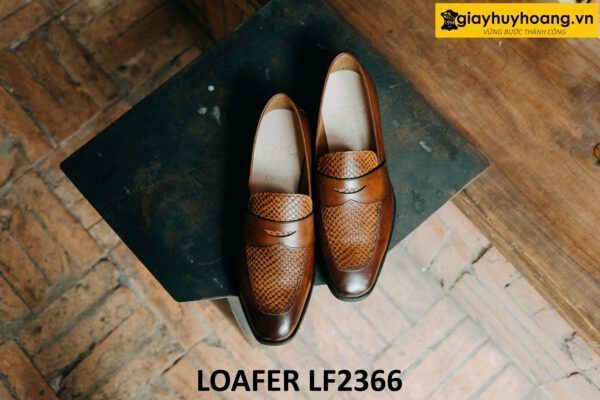 Giày lười nam đẹp công sở cuốn hút Penny Loafer LF2366 001