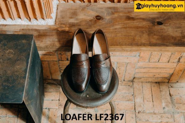 Giày lười nam đẹp công sở cuốn hút Penny Loafer LF2366 008