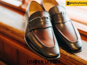 Giày lười nam công sở đẹp thủ công Penny Loafer LF2369 005