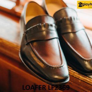 Giày lười nam công sở đẹp thủ công Penny Loafer LF2369 005