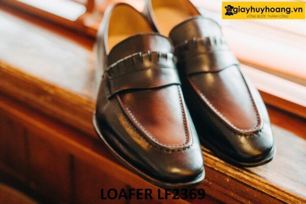 Giày lười nam công sở đẹp thủ công Penny Loafer LF2369 005