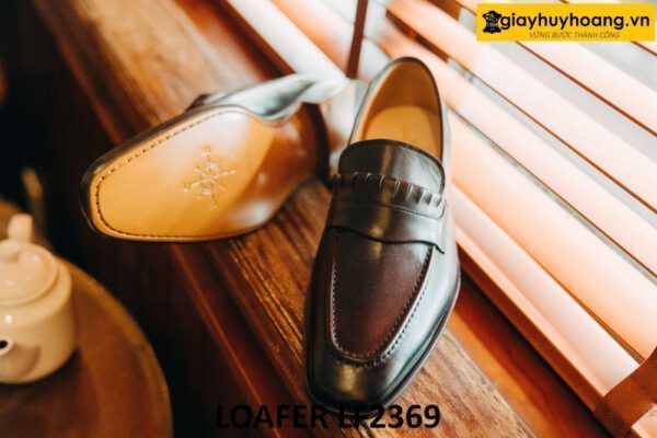 Giày lười nam công sở đẹp thủ công Penny Loafer LF2369 004